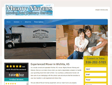 Tablet Screenshot of movingwichita.com